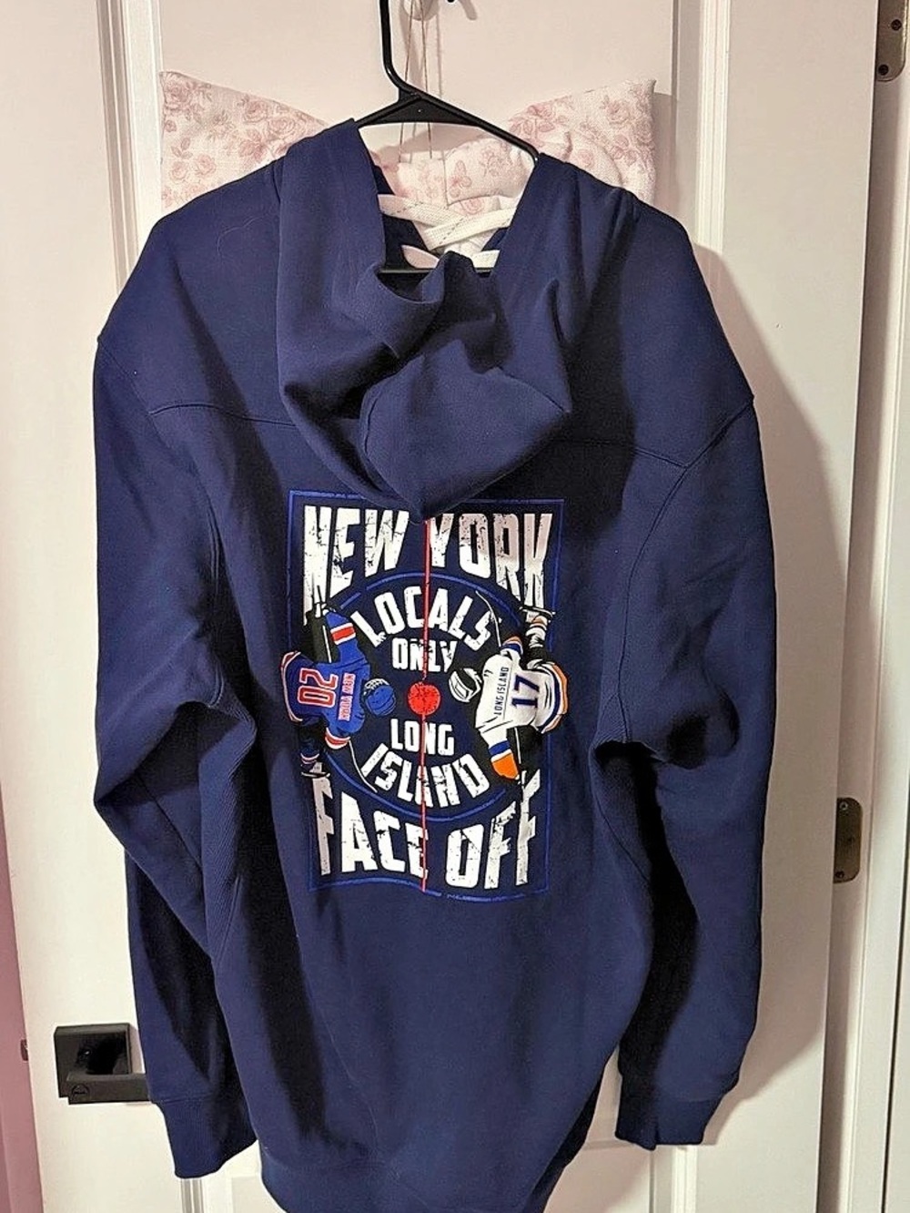 Locals Only NY Rangers / Islanders Hockey Hoodie